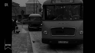 BR Retro: ÖPNV 1962 · Ein Gelenkbus für München