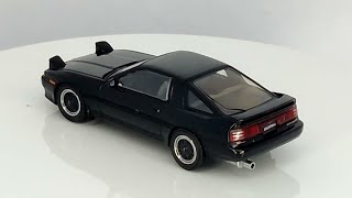 Hobby Japan 1/64 Toyota Supra A70 2.5GT Twin turbo R// custom version Black //Pop up lights