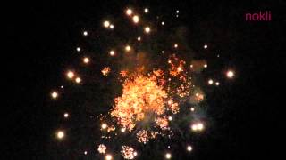 Thüringentag Pößneck Feuerwerk 26.06.2015