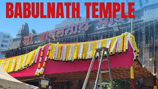 Babulnath Temple Walk Tour South Mumbai 2024-the most iconic Shiva temples in Mumbai