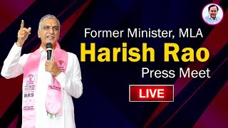 🔴 Live: Harish Rao Press Meet at Telangana Bhavan  | #daccantv