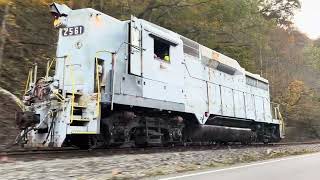 A Real-Size Model Railroad: Shenanigans on East Tennessee's Heritage Railroad on 10/28/24