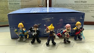 Trading Arts Dissidia Final Fantasy Opera Omnia Complete Colored Set Unboxing