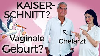 Geburt mit Kaiserschnitt? Alles was du zum Kaiserschnitt wissen musst! (vom Chefarzt erklärt)