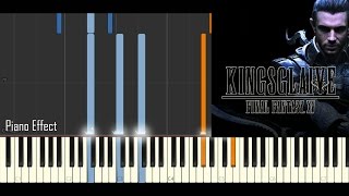 Kingsglaive Final Fantasy XV (Piano Tutorial Synthesia)