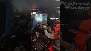 They let me drive in a PRO Racing Simulator!