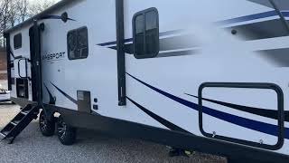 2021 Passport GT 2600BH Bunk Camper outside kitchen