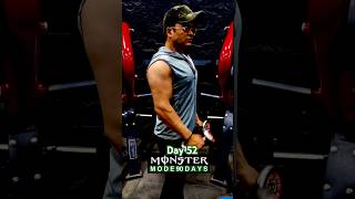 Day 52 Monster Mode Natural Body Building by Diet and Workout #gym #protein #bodybuildingdiet #diet