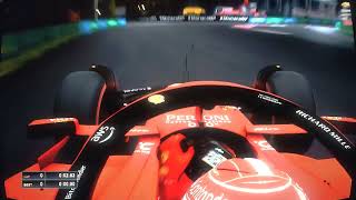 Charles Leclerc Quickest FP2 Lap (At night) | 2024 Monaco Grand Prix