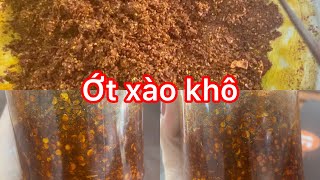 Cách làm sa tế ớt xào khô thơm ngon cho nhà hàng