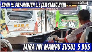 EDAN‼️CEPET GAK MASUK AKAL || 5 BUS DEPAN DI SUSUL MIRA INI ||