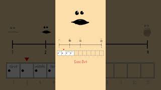 Ease Out + Ease In using the halves method #animation #2danimation #framebyframe