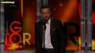 Aaron Paul - Ator Coadjuvante de Série Dramática - Emmy Awards 2012 (Dublado - Português/BR)