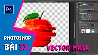 Học Photoshop CS6 I Bài 33: Giới thiệu Vector Mask trong Photoshop