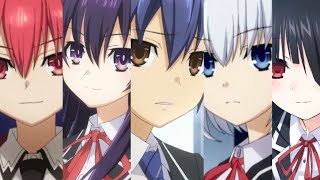 [Date A Live] Nightcore - chainsmokers mashup (Shido,Tohka,Origami,Kotori,Kurumi)