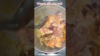 Chicken organs recipe/ karchimarchi nepalifood #shorts #ytshorts