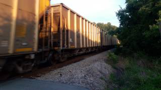 CSX Empty Gypsum Train