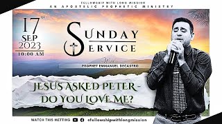 Sunday Service [ LIVE ] - (17/09/2023)#FLM #ProphetEmmanuel #Apostelicpropheticministry