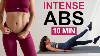 10 MIN ABS + CORE WORKOUT - No Equipment | RESULTS GUARANTEED