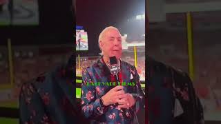 WWE Superstar Ric Flair at Buccaneers game #shorts #football #wrestling