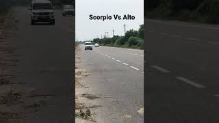 Scorpio Vs Alto #status #scorpio #alto #viralshort ##dragrace #power #powerful #thanks #explore #top