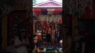 Reaksi para keluarga dalam pernikahan adat dayak #kalimantanbarat #dayakviral #budayadayak