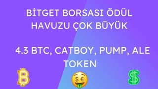 Bitget Candybomb Etkinliği Ödül Havuzu 4.3 Btc Catboy Pump Ale Token 4 Etkinlik Bir Arada