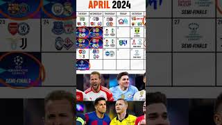 April fixtures #footballshorts #shortfeed