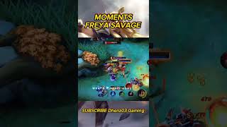 Freya SAVAGE #mobilelegends #mlbb #viral #shortvideo #freyabestbuild #freyasavage #freyamontage