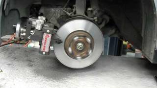 Honda authorized method brake rotor machining