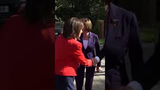 Nancy Pelosi visited the Tsitsernakaberd Memorial