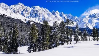 live snowfall Kalam swat