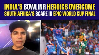 Salman Butt: "India's Bowling Heroics Overcome South Africa's Scare in Epic World Cup Final"