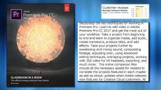 Adobe Premiere Pro CC Classroom in a Book (2017 release)