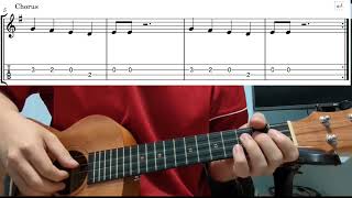 We Will Rock You (Queen) - Easy Beginner Ukulele Tabs With Playthrough Tutorial Lesson