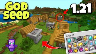 🔥[God Seed] For Minecraft 1.21 Bedrock & Pe | Seed Minecraft 1.21 | Minecraft Seeds