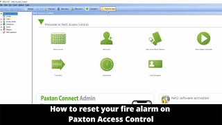 Paxton Fire Alarm Reset