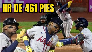 🇻🇪 Ronald Acuña Jr conecta MONUMENTAL HR de 461 pies 🆚 Mets de Nueva York en el Citi Field