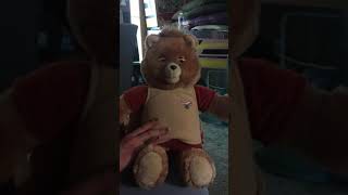 Fully restored 1st-gen Teddy Ruxpin in action!