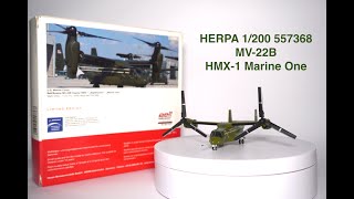 Herpa 557368 1:200 HMX-1 MV22B Marine One Reg.168289/03