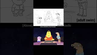 Charlie and Pim Get ABDUCTED - My Rough Animation Comparison - #smilingfriends #animation