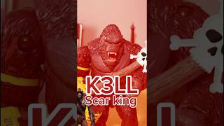 Kong K3LL scar king #fypyoutube #godzill #viral #funny