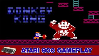 Donkey Kong - Atari 800 XL