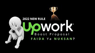 Upwork boost proposal Faida ya Nuksan / Upwork new update 2022