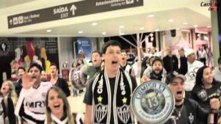 Com muita raça e amor - Massa recebe o Galo no aeroporto