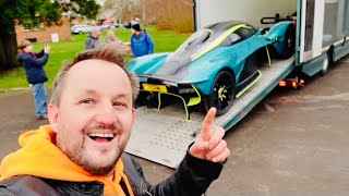 It's Here!!  Aston Martin Valkyrie -  Bicester Heritage Sunday Scramble