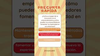 Emprendimiento Express:Preguntas rápidas!!