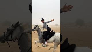 Dubai desert horse riding #horselover #horseriding #horserid #horseridding