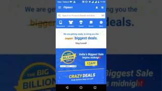 Flipkart launched big billion day offers