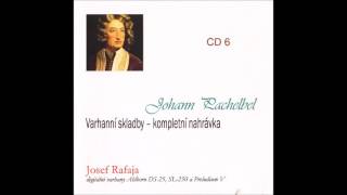 Johann Pachelbel, varhanní skladby - kompletní nahrávka, CD 6